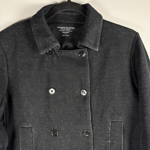 Majestic Filatures Deluxe Teeshirt 4 Black Soft Touch Double Breasted Blazer‎